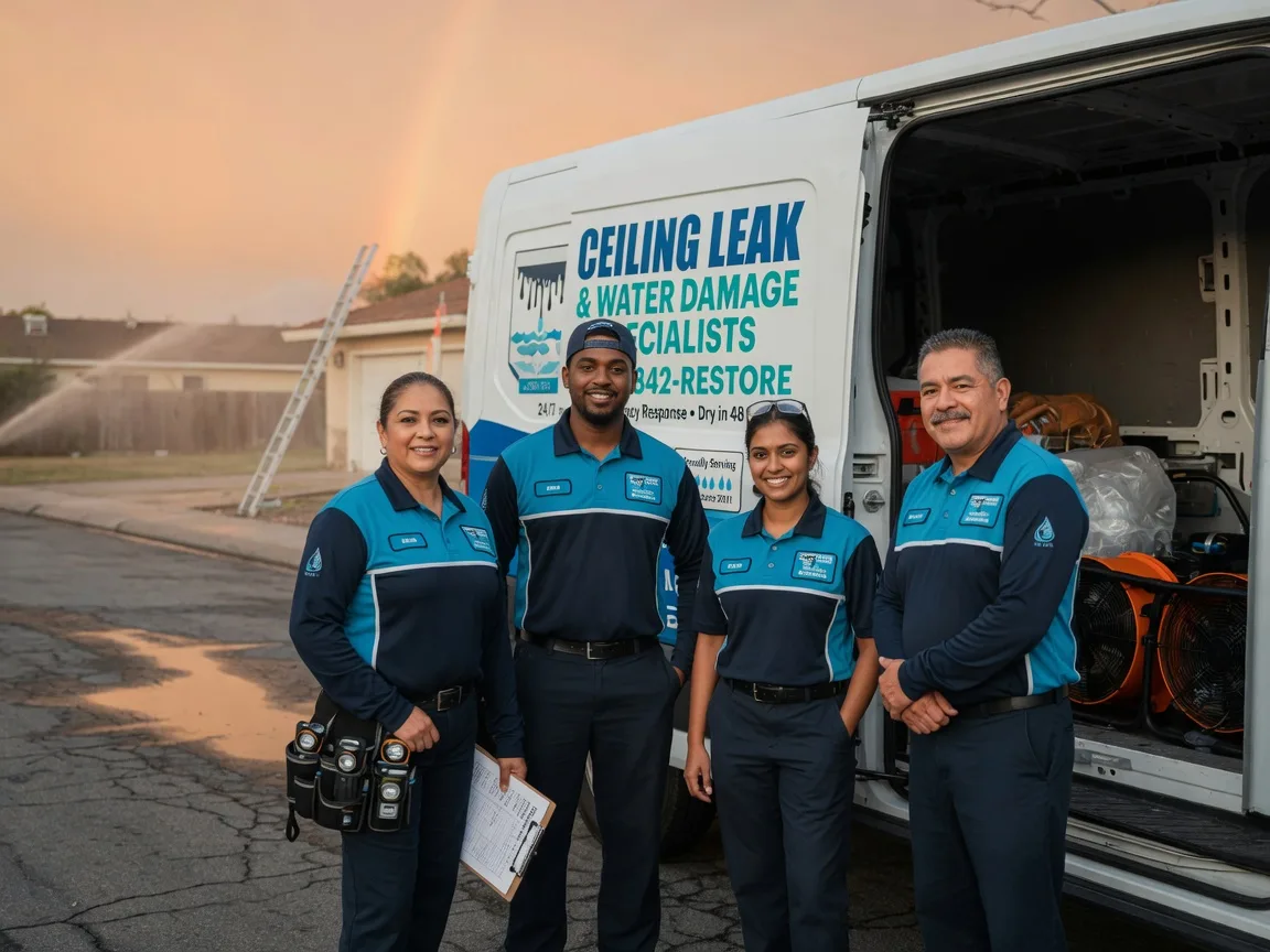 Ceiling Leak Cleanup company in Lewiston, CA