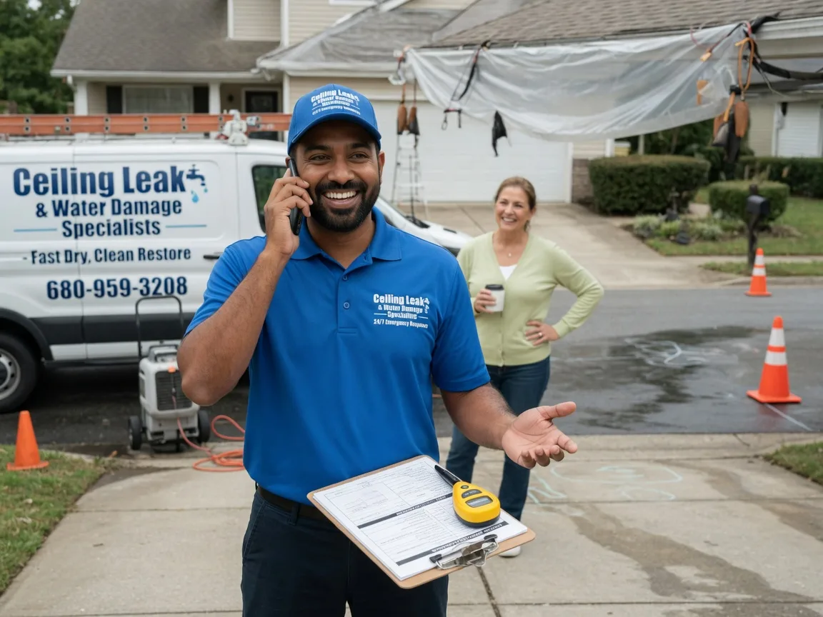 Ceiling Leak Cleanup Lewiston, CA FAQs